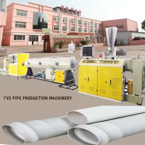 Double screw Twin screw High Productivity 380V Plastic PVC Conduit Electric Pipe Making Machine Factory Price