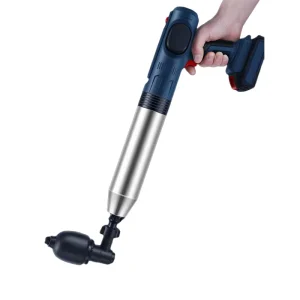 Drain Opener High Pressure Pump Cleaner Dredge Toilet Plunger Air Blaster Sink Pipe Uncover Remover Pipe Bath Dredging Clog