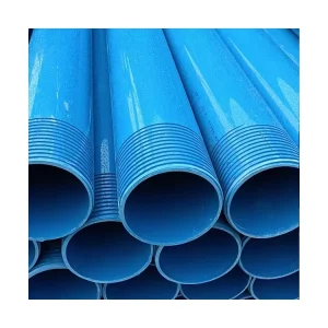 Drilling Upvc Blue Pvc Pipe Water Well Casing Pipe Thread Sealed Pluming Pipes