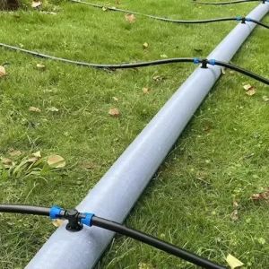 Drip Irrigation PP PE Flex Pipe with Pre Welded Outlets