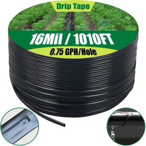 Drip Irrigation System Agricultural 1 Hectare Flat Emitter Irrigation Pipe with Drip Tape