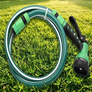 Durable 100m High Pressure Non Toxic 3/4inch Garden Water Hose Flexible PVC and Polyester Reinforced for Irrigation