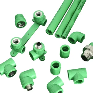 Durable 2mm 5.4mm Green Insulation PPR Plumbing Pipes Heat Resistant Anti Corrosion for Cold Hot Water Drainage