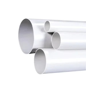 Durable 50mm PVC Drainage Pipe 75mm Plastic Hard Water 110mm Rainwater Pipe 160mm Corrosion Resistant PVC Tubes