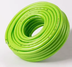 Durable Braided Rubber PVC Garden Hose Reel ANSI Standard 1/2″ to 3/4″ Diameter Flexible Soft for Lawn & Garden Watering