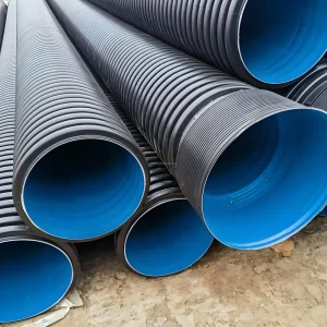 Durable Flexible Non Toxic HDPE Double Wall Corrugated Drainage Pipe for Industrial Use HDPE Single Wall Corrugated Pipe