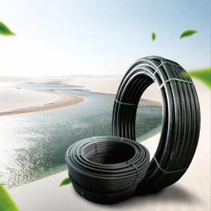 Durable HDPE Plastic PE Corrugated Pipe High Pressure Water Supply Drainage Irrigation Pipe with Thread Connection