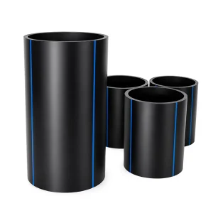 Durable HDPE Plastic Water Supply Pipe for Potable Water Transportation