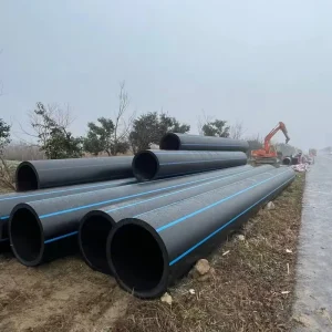 Durable HDPE Tubes High Pressure 20 1600mm PE Polyethylene Water Supply Pipes for Drainage Applications Manufactured in China