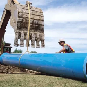 Durable Heavy Duty 3 Inch PVC-M High Pressure Pipe Glossy 6m Length Industrial Grade Construction Plumbing Irrigation Use