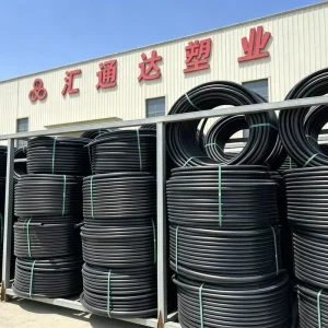 Durable High Density PE Pipe Corrosion Resistant Shock Resistant Eco Friendly Easy Installation 40mm Water Supply HDPE Pipe
