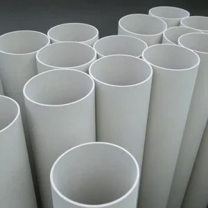 Durable High Flow Block Free Agricultural Sewage White UPVC Pipes for Vegetable Garden Drainage