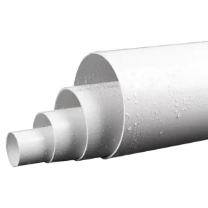 Durable High Pressure ASTM Standard PVC Electrical Conduit Round Tube Corrosion Resistant Flexible