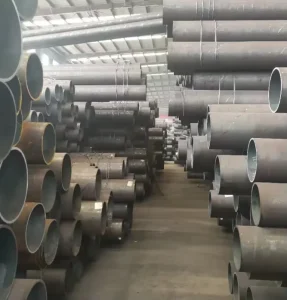 Durable Hot Rolled Carbon Steel Welded Pipe ASTM A335 P11 P22 P91 JIS Sch80 DN200 8 Inch Petrochemical Pipeline Competitive