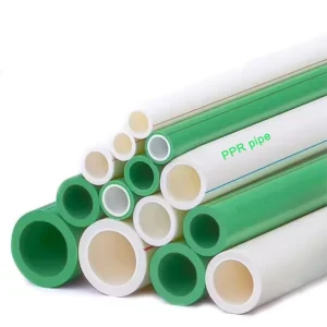 Durable ISO 15874 Plumbing Water Pipe Drainage 20-160MM PPR Pipe PN12.5-PN25 Plastic Green