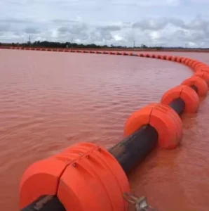 Durable LLDPE HDPE Dredging Plastic Pipe Floats Hose Floatation Foamed Flexible PE Pipe for Dredging