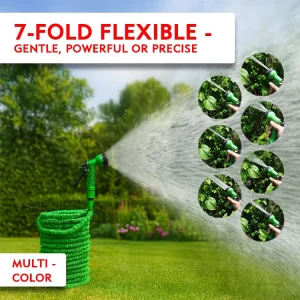 Durable Leak-Proof 100FT Expandable Watering Pipe Set High-Pressure 1/4 3/4 Latex Garden Hoses & Reels