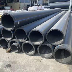 Durable Low Temperature Resistant HDPE Straight Pipe for Water Supply and Drainage System