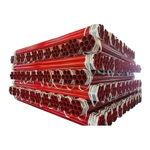 Durable Outdoor Plastic Coated Round Steel Pipe Manufacturer