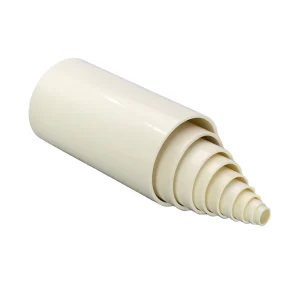 Durable PVC Pipe White Blue Gray Orange Large Diameter Plastic Drain Pipe