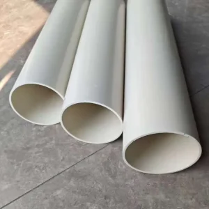 Durable PVC Tube High Pressure 110 mm 63 mm 32 mm Rigid Polyvinyl Chloride Plastic Water Drain Pipe Supply