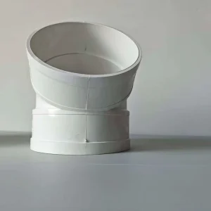 Durable PVC-U Drain Pipe Fitting 45 Elbow 50mm for Toilet Bathroom and Kitchen Sink Drainage System