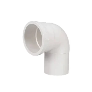 Durable PVC U Drain Pipe Fitting Quarter Bend 90 Elbow 160mm for Toilet Bathroom and Kitchen Sink Drainage System