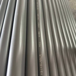 Durable PVC & UPVC Plastic Water Supply Pipes Manufacturers’ Domestic Flexible Drainage Pipes for Household Use