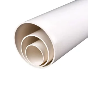 Durable PVC Water Supply Drainage Tube with Glue Connection Diameter 110mm 250mm UPVC Pipe