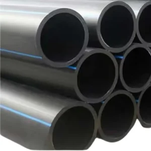Durable Polyethylene HDPE 1.5 Inch 50Mm Diameter Black Plastic Water Pipe Roll 1000 Ft