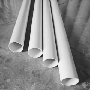 Durable Rigid UPVC Water Drain Pipe 50mm x 2.0mm Wall Thickness High Pressure Sewerage PVC Pipe