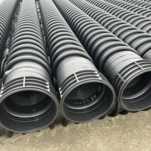 Durable and Flexible Drainage Tubing Corrugated Plastic Pipes