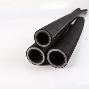EN856 Steel Wire Spiral Hydraulic Hose High Pressure Rubber Reinforced Industrial Flexible Construction Engineering