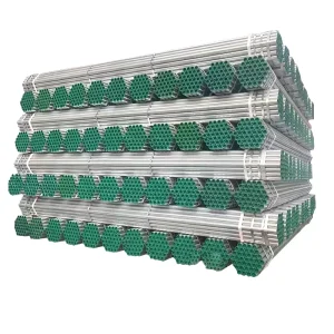 ERW Welded Steel Pipes Plastic Lined HDG Non-Alloy API Pipe Customized Length Hot Rolled Surface Treatment Water Transportation