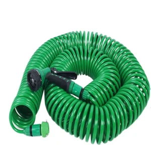 EVA Spring Water Hose Telescopic Multifunction High Pressure Plastic Gun for Garden Flowers Car Wash Other Outdoor
