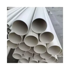Eco friendly 32mm-400mm Rigid PVC Water and Drainage Pipe 50mm-160mm SCH40 2 4 Inch Diameter Supply 75mm-350mm 6 Inch PVC Pipe