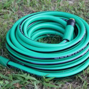 Economical PVC Braided Garden Hose Lightweight Easy to Carry Plastic Water Tube for Home Outdoor Watering Work