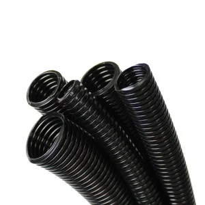 Electric Equipment Nylon Fire Resistant Conduit 40℃~125℃ Plastic Tube Nylon Corrugated Tubes