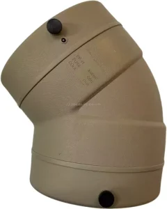 Electrofusion Fittings Grey PN20 45° DN160 Molding Pipe Fitting Plastic PPR Pipe Pipe Fittings