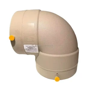 Electrofusion Fittings Grey PN20 90° DN160 Molding Pipe Fitting Plastic PPR Pipe Pipe Fittings