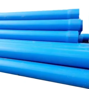 Endurable PVC Pipes 20 25mm 32mm 40mm 50mm 63mm 75mm 90mm 110mm Thin wall Electrical Conduit PVC Pipe for Drinking Water Supply