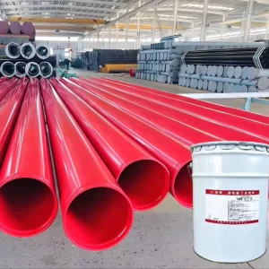 Epoxy Coal Tar Pitch Anti Corrosion Paint for Buried Underground Oil Gas Pipeline Sewage Pipe Anti Water & Acid Erosion