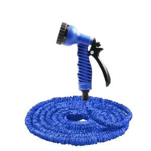 Expandable Garden Hose EVA PU Garden Hose With Spray Nozzle Car Cleaning Hose