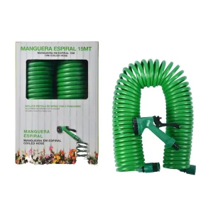Expandable Spring Tube Flexible Plastic Water Hose High pressure 150 psi EVA 1” Diameter ANSI Standard Garden Hose Reels Car