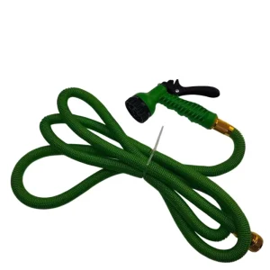 Expanding Plastic Hose Garden Hose 25FT Water Pipe Lightweight Flexible Car Washing Easy Storage