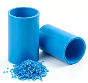 Explosion Proof Grade SG5 White Rigid PVC Compound High Impact & Flame Retardant