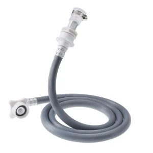 Extended Long Size Washing Machine Water Supply Hose Space Saving Laundry Room Connection Pipe