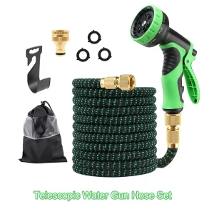 Extension type 25 50 75 100 Ft Wash Car Garden Hoses Reels With Nozzle