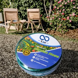 FLEXIBLE PVC GARDEN HOSE 25MM 50M for HOME GARDENING WATERING IRRIGATION