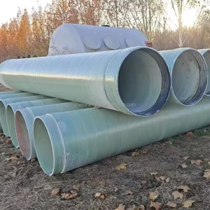 FRP Cable Protection Pipe Communication Cable Protection Acid Alkali Resistant Large Caliber Pipeline